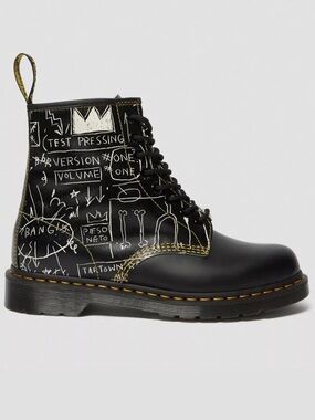 Dr. Martens 1460 Basquiat Test Pressing Backhand Leather Mens size 10 NEW!!!